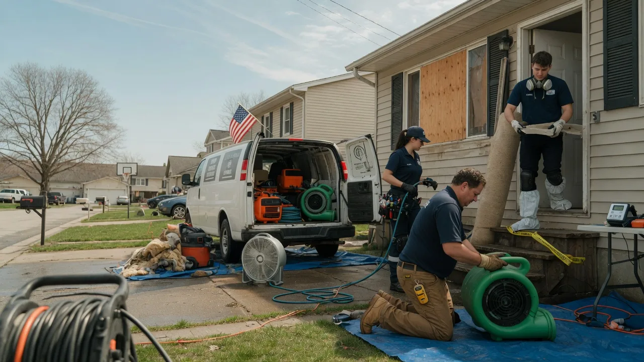 Water Damage Restoration in Monaca, PA near me